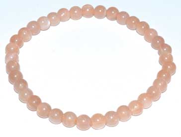 5-7mm Peach Moonstone bracelet