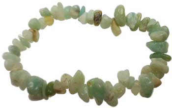 Amazonite chip bracelet