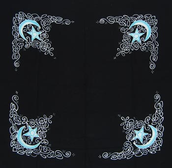 Celtic Moon cloth 36" x 36"