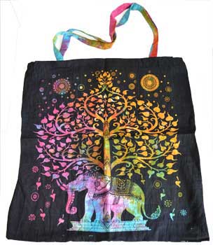 18" x 18" Elephant Tote Bag