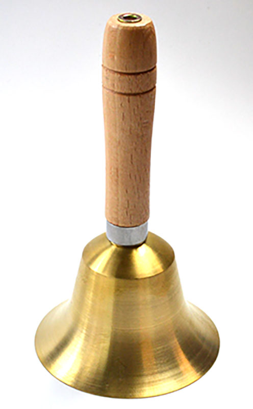 6" brass Hand Bell