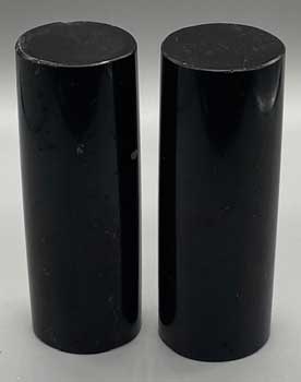 Tourmaline, Black harmonizer (set of 2)