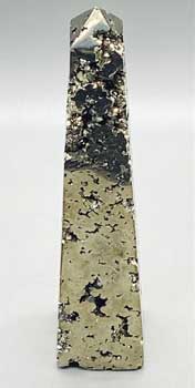 7-8" Pyrite obelisk