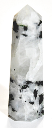 1 3/4"- 2/1/2" Rainbow Moonstone obelisk