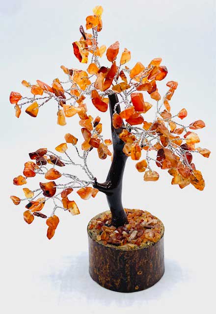 Carnelian Gemstone Tree