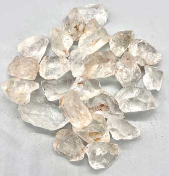 1 lb Crystal B untumbled stones