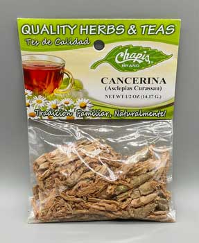 1/2oz Cancerina chapis tea (asclepias curassau)