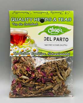 1/2oz Del Parto chapis tea