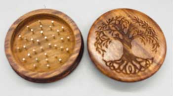 3" Tree of Life herb grinder