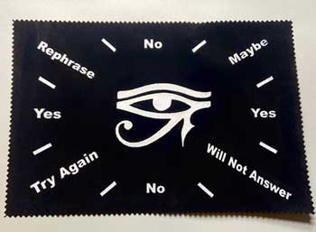 8"x12" Egyptian Eye pendulum mat